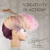 Kép 4/4 - L'Image Claudia modellező babafej 35cm természetes szőke hajjal
