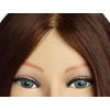Kép 2/3 - L'Image Corinna modellező babafej 40cm természetes hajjal