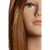 Kép 3/3 - L'Image Julia modellező babafej 40cm természetes középszőke hajjal