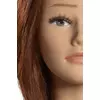 Kép 3/4 - L'Image Leoni modellező babafej 25cm természetes sötétszőke hajjal