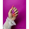 Kép 7/8 - Perfect Nails Hema Free Gél Lakk - Neon Purple - 4ml