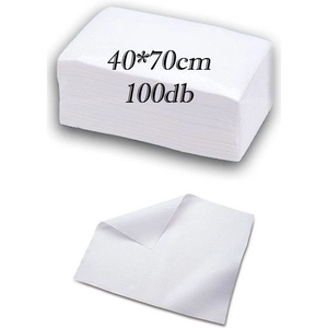Eldobható papírtörölköző 40x70cm 100 db/csomag