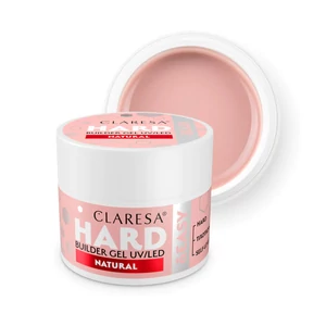 Claresa Hard&Easy  Builder Gel Natural 12g  nude építőzselé