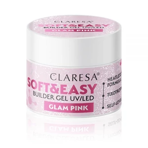 Claresa építőzselé Soft&Easy glam pink 45g