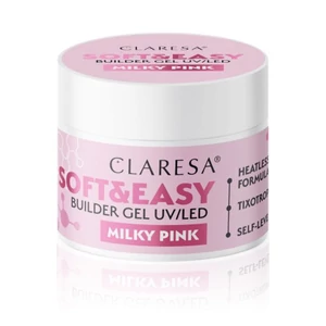 Claresa építőzselé Soft&Easy Milky Pink 90g