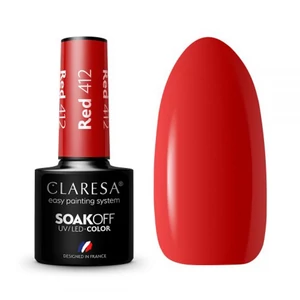 Claresa Red 412 gél lakk 5g