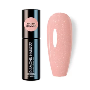 Diamond Nails Rubber Base gél naked shimmer 7 ml Hema mentes