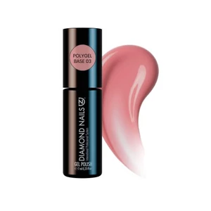 Diamond Nails PolyGel Base (Sötét rózsaszín) 03 - 7ml - Hema mentes