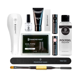 Diamond Nails Polygel induló szett SUNX36 lámpával