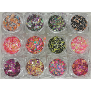 Diamond Nails Rainbow konfetti szett