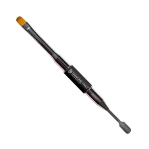 PolyGel ecset kétvégű - fekete