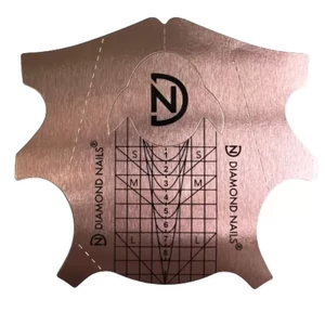 Diamond Nails Sablonpapír RoseGold - stiletto 300db