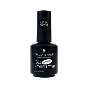 Diamond Nails Ultra Gloss - Fixálásmentes fedő géllakk - 15ml - Hema mentes