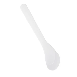 Fehér íves műanyag spatula