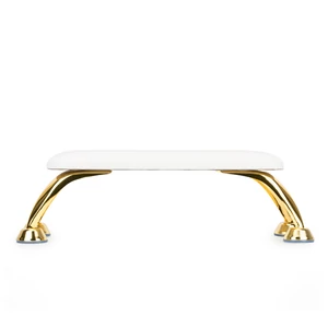 DivaLine Fehér kéztámasz arany lábakkal