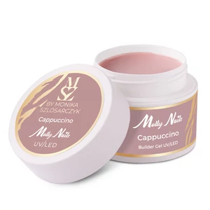 Molly Nails Builder Salon Gel Milky Coffe by Monika Szlósarczyk HEMA/Di-HEMA Free 50g