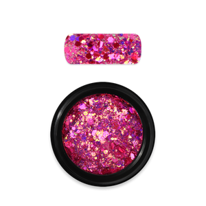 Moyra Holo glitter mix No. 16 Kaméleon Magenta
