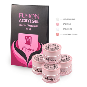 Moyra Fusion Acrylgel Baby Boomer Próbaszett