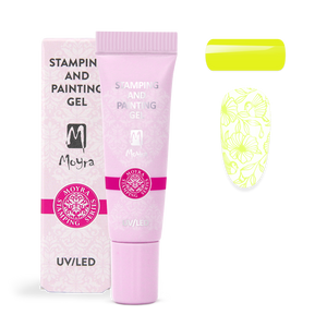 Moyra Stamping and Painting Gel 10 Vivid Yellow