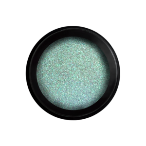 Perfect Nails Chrome Powder - Körömdíszítő Galaxy Krómpor - Zöld 5