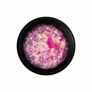 Perfect Nails Color Magic Flakes - Körömdíszítő pehely - Pink