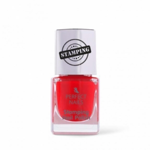 Perfect Nails Nyomdalakk 004 - Piros