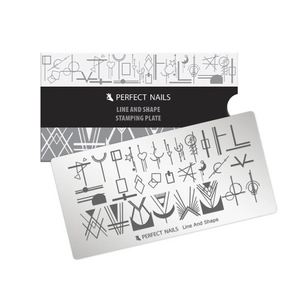 Perfect Nails Körömnyomda Lemez - Line & Shape