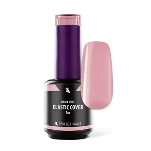 Perfect Nails Elastic Cover Base Gel HEMA free erősített gél lakk alap TAN 15ml