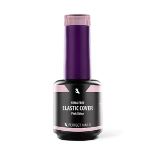 Perfect Nails Elastic Cover Base Gel - Hema Free Erősített Gél Lakk Alap - Pink Shine- 15ml