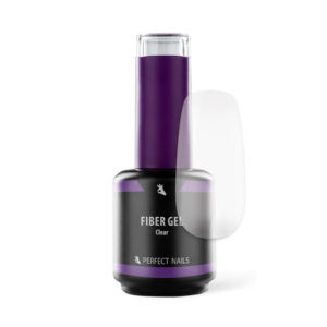 Perfect Nails Fiber Vitamin Gel - Üvegszálas Alapzselé 15ml Clear - Átlátszó