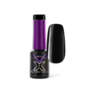 Perfect Nails LacGel LaQ X Gél Lakk 4ml - Black X071