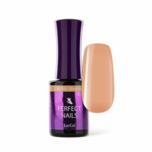 Perfect Nails LacGel 209 Gél Lakk 8ml - Almond - Creamy