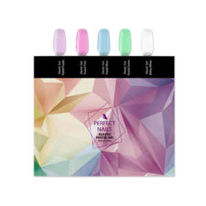 Perfect Nails Elastic Gel Pastel - Ecsetes Műkörömépítő Zselé Kollekció színpaletta