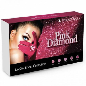 Perfect Nails LacGel Effect - Pink Diamond Gél Lakk Szett 5x8ml