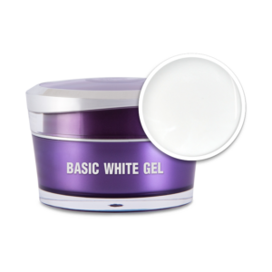 Perfect Nails Basic White Gel - Fehér Műkörömépítő Zselé 15g