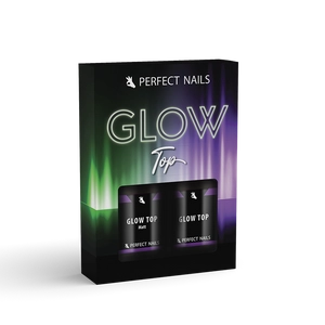 Perfect Nails Glow Top Gel - Világító Zselé Szett