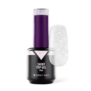 Perfect Nails Shiny Top Gel - Soft Silver - 15ml