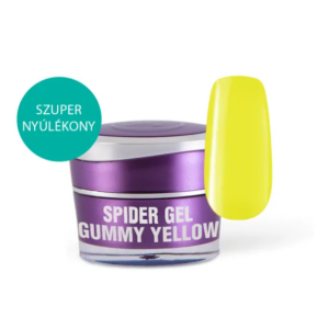 Perfect Nails Spider Gel - Műköröm Díszítő Színes Zselé 5g - Gummy Yellow