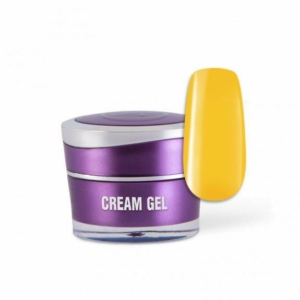 Perfect Nails CreamGel - Műköröm díszítő színes zselé Citromsárga 5g