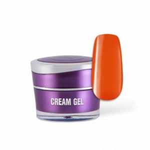 Perfect Nails CreamGel - Műköröm díszítő színes zselé Narancs 5g