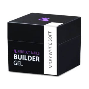 Perfect Nails Milky White Soft Builder Gel - Építő Zselé 15g