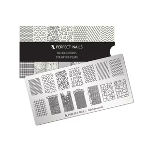Perfect Nails Körömnyomda Lemez - Backgrounds