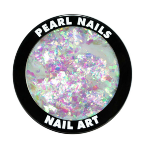 Pearl nails  Unicorn Flakes