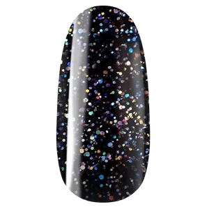 Pearl Classic 844 gél lakk 7ml - fekete csillámos