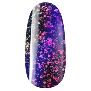 Pearl Flakes Cat Eye Effect 744 gél lakk - hajnalbíbor