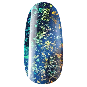 Pearl Flakes Cat Eye Effect 743 gél lakk 7ml - indigó lila