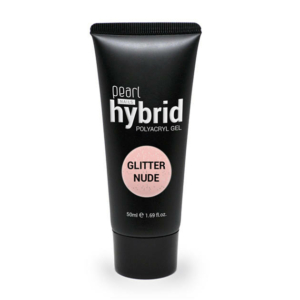 Pearl Hybrid polyacryl gel - glitter nude 50ml