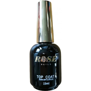 Rosé Nails Top Coat fixálásmentes fényzselé 15ml