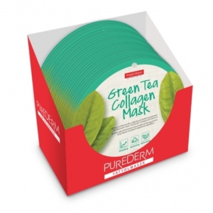 PureDerm Zöld Tea méregtelenítő maszk 24db