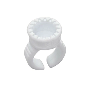 3D Recés szélű szempilla gyűrű / festéktartó gyűrű